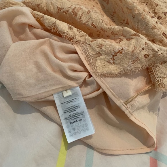 Sandro Paris Lace Mini Dress - Picture 2 of 5